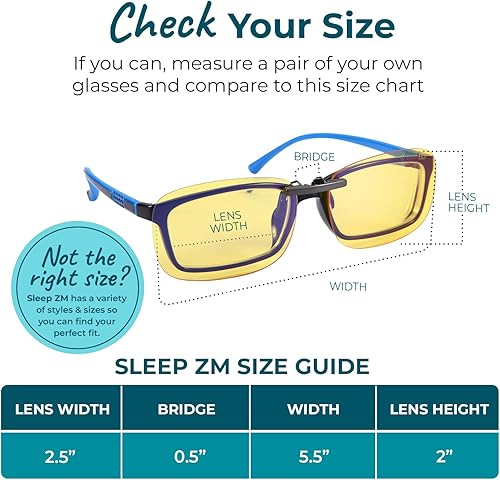 Miniatura 6 de Gafas de luz azul con clip para computadora, TV, juegos mejoran el sueño produciendo naturalmente melatonina para mujeres y hombres