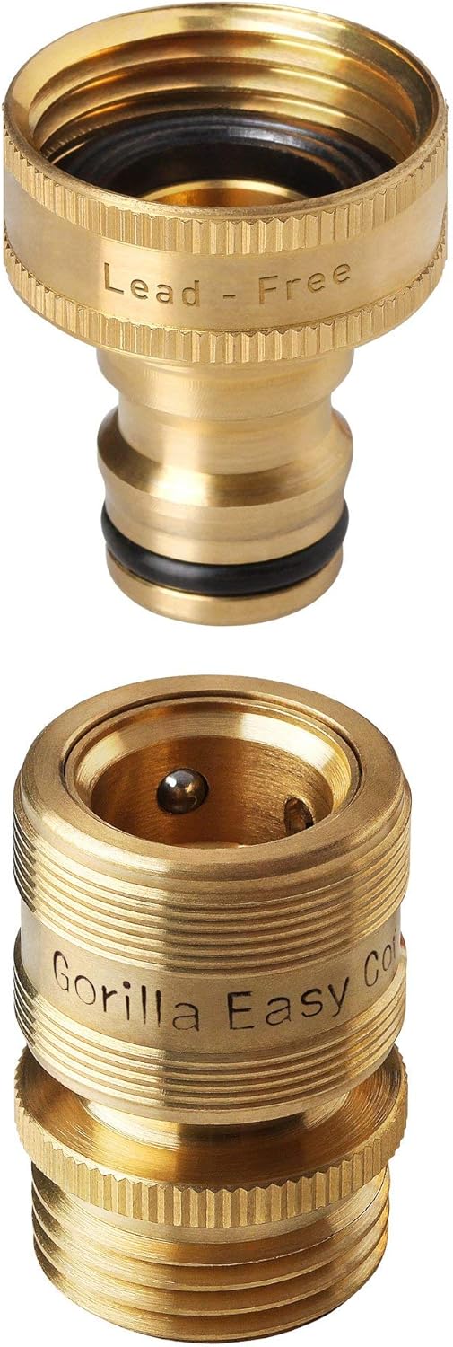 Lead Free Solid Brass Locking Garden Hose Quick Botswana Ubuy