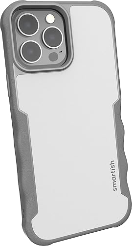 Smartish funda protectora para iPhone 13 Pro Max, funda Gripzilla compatible con MagSafe, robusta y resistente, funda delgada y blindada con