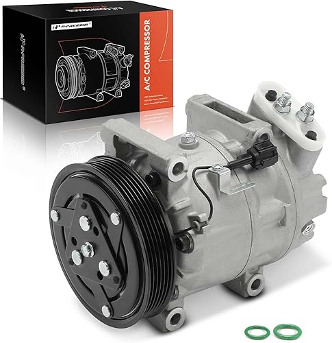 A-Premium Compresor de aire acondicionado con embrague compatible con Infiniti I30 1999-1999 y Nissan Maxima 1998-1999, V6 3.0L
