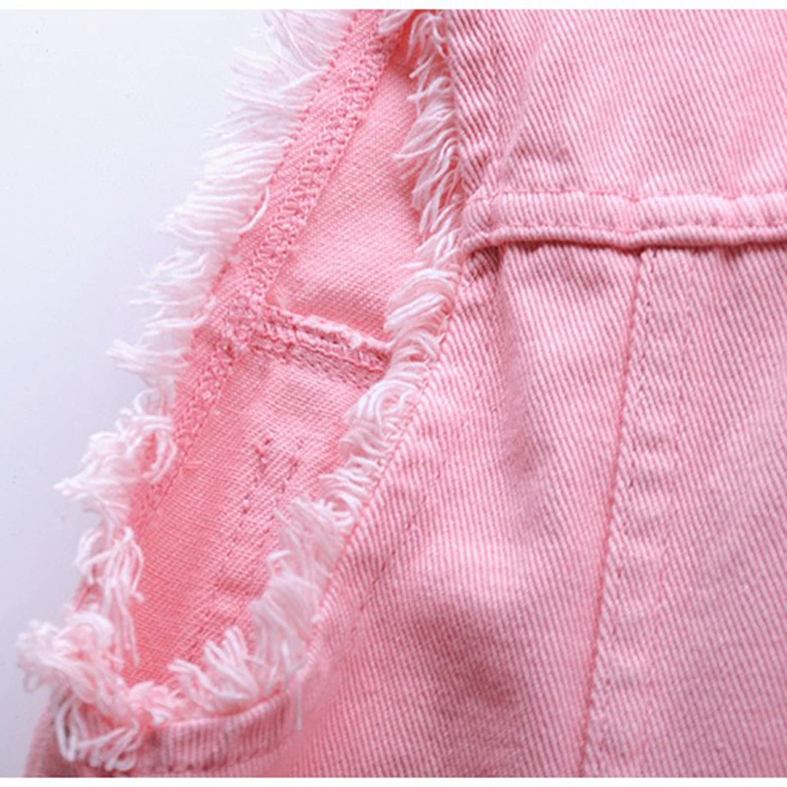Haut sans Manches Denim Ample Veste Chemise Femme Blouse Solide Couleur Gilet Lâche