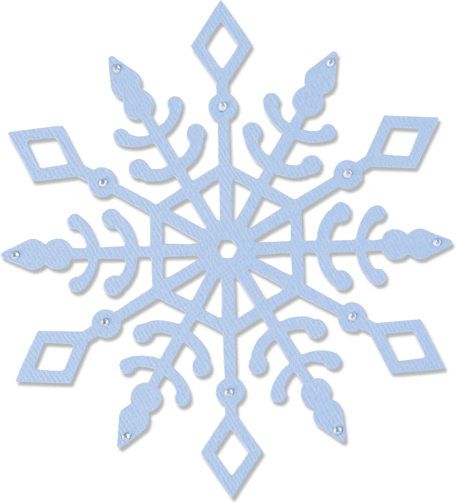 ELLISON 664464 SIZZIX BIGZ Dies CRYST, Snow Crystal