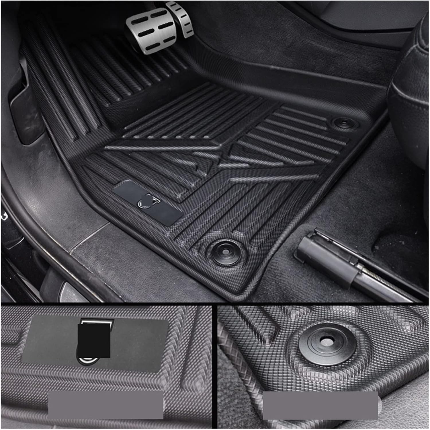 Tapis De Sol Sur Mesure Pour Volvo XC60 - Anti-dérapant, Toutes Saisons, Avant & Arrière