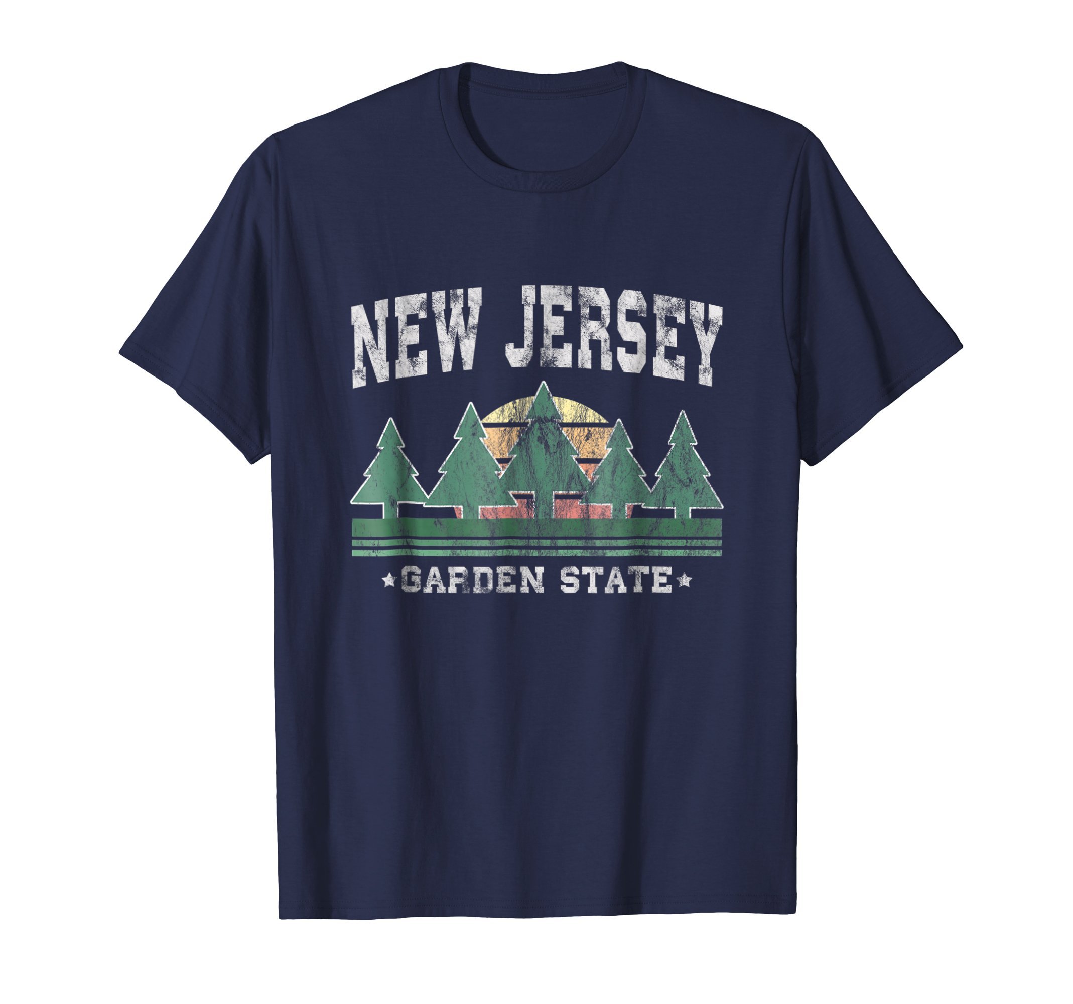 New Jersey Retro Vintage T-Shirt Gift for Men, Women & Kids