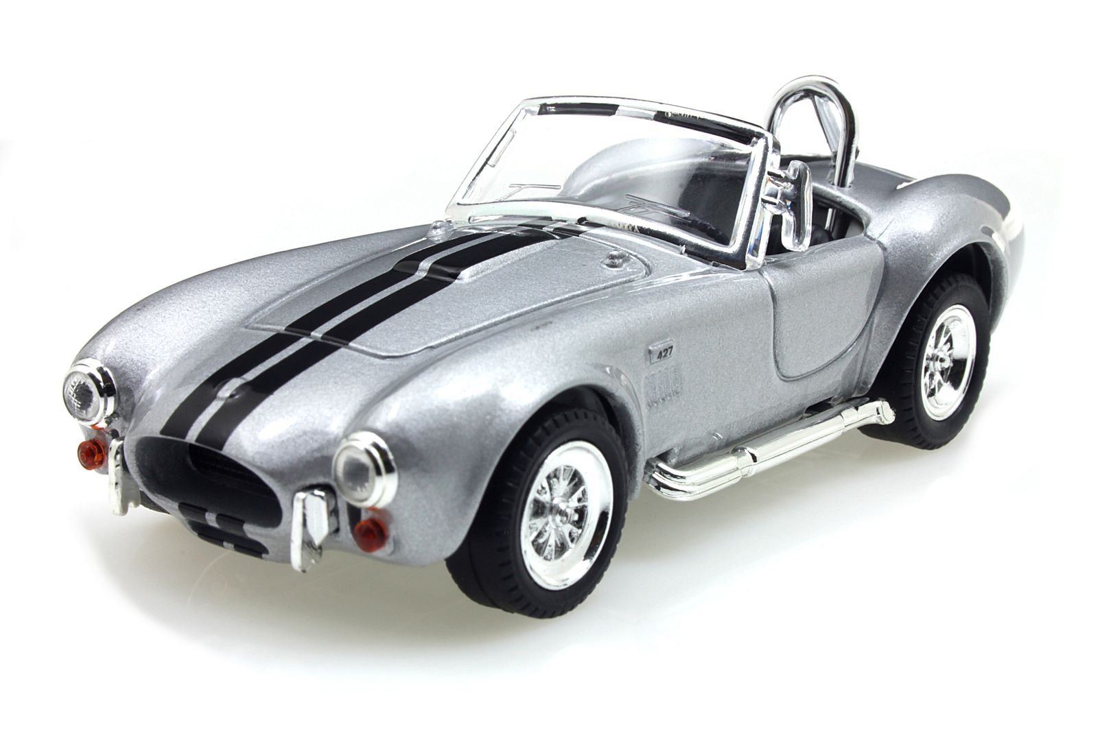 Shelby Cobra 1964 427 S/c Silber 1/43 Yatming Modellauto Modell Auto