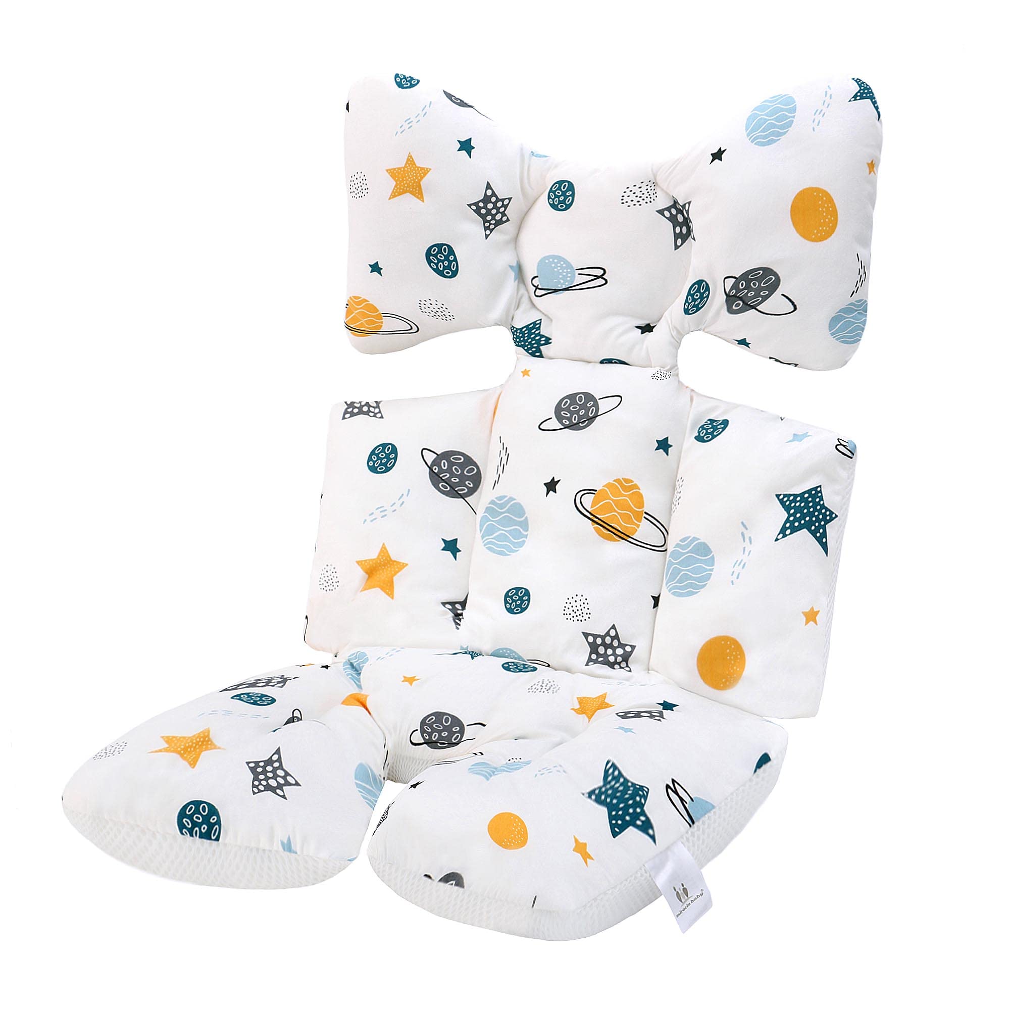 Copriseduta Passeggino Universale Miracle Baby Double-Face 4 Stagioni 38x70 cm Imbottita Traspirante
