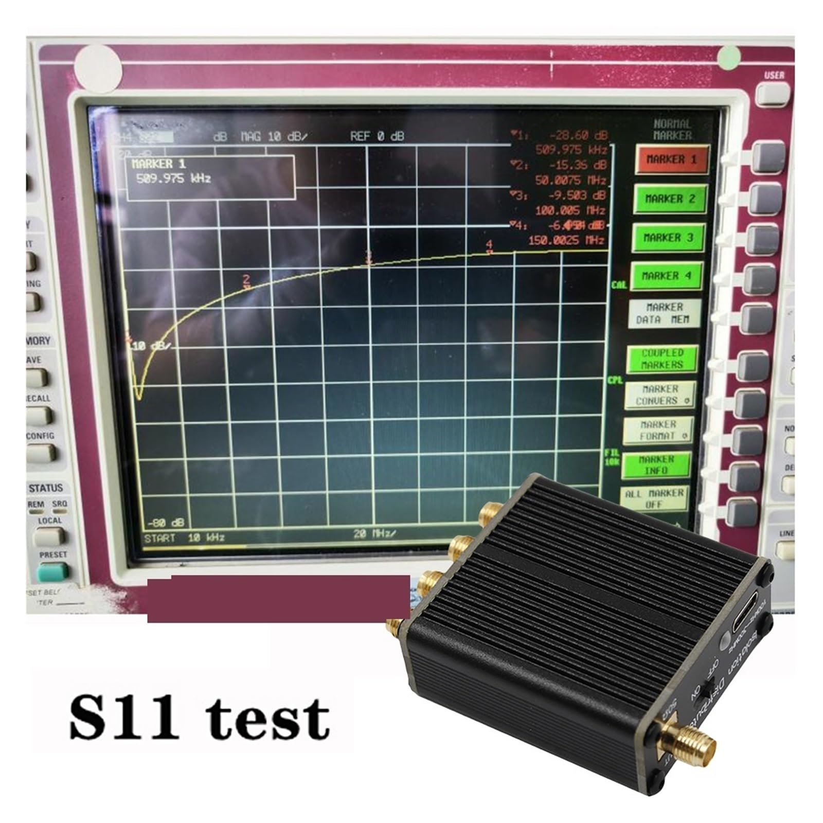Divisor De Señal RF, Fuente, Dispositivo Distribución 100 KHz A 150 MHz For Antena Radio Fácil Amplia Compatibilidad