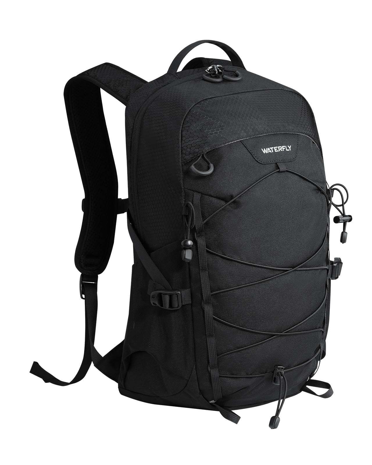 WATERFLY Small Lightweight Hiking Backpack: 20L Daypack