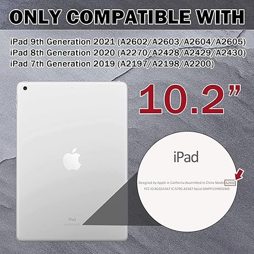 Miniatura 2 de LTROP Funda infantil para iPad de 987 generación de 10.2 pulgadas (202120202019) - Funda para iPad 10.2 para niños, convertible a prueba de golpes,