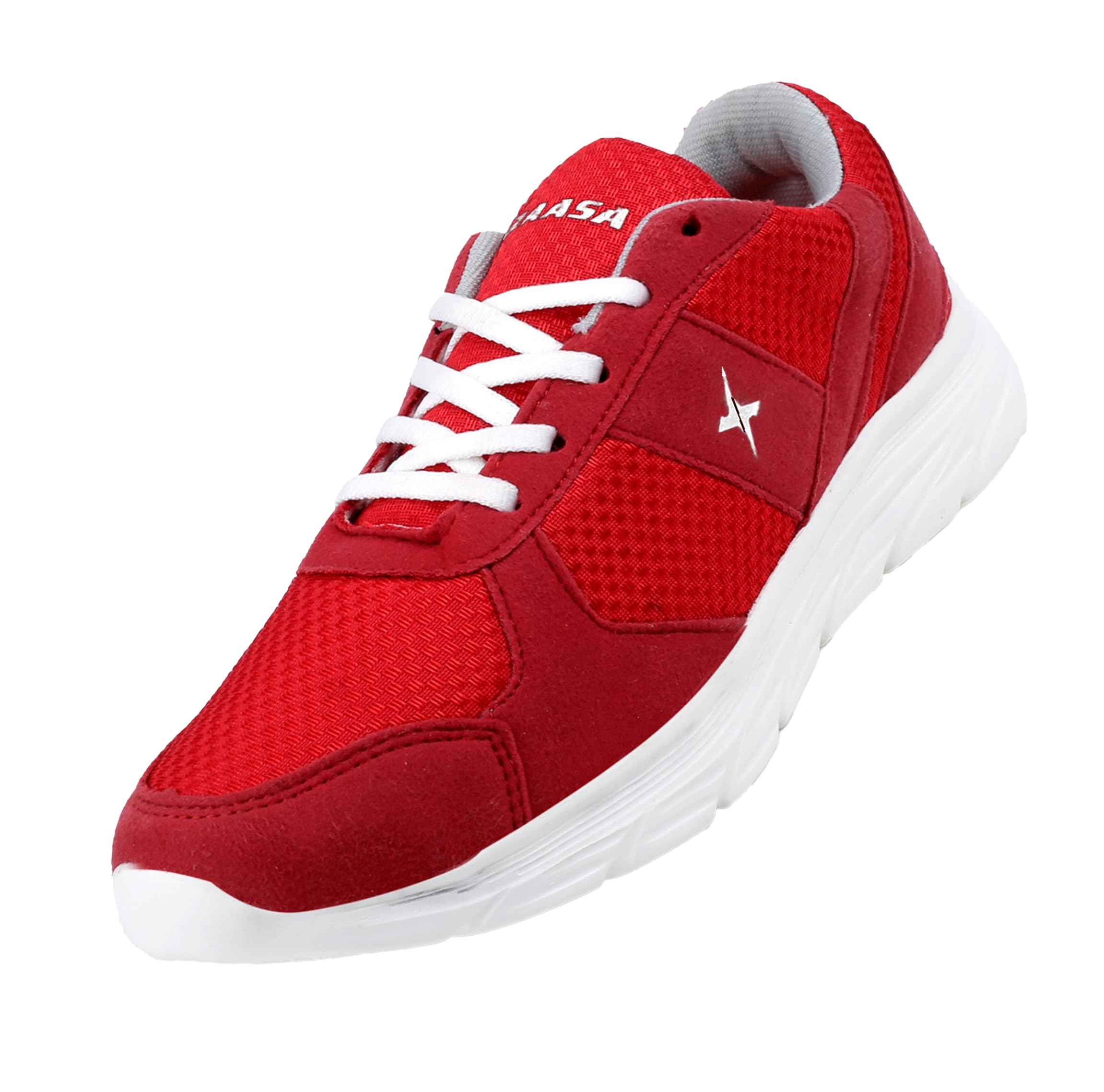 Kraasa Trainers 300 Sports Shoes for Men | Latest Stylish Casual Sneakers for Men | Lace up Lightweight Shoes for Running, Walking, Gym, Trekking, 2024 Running Shoes for Men Red UK 8 (B0DFYR6B8B) Amazon Price History, Amazon Price Tracker