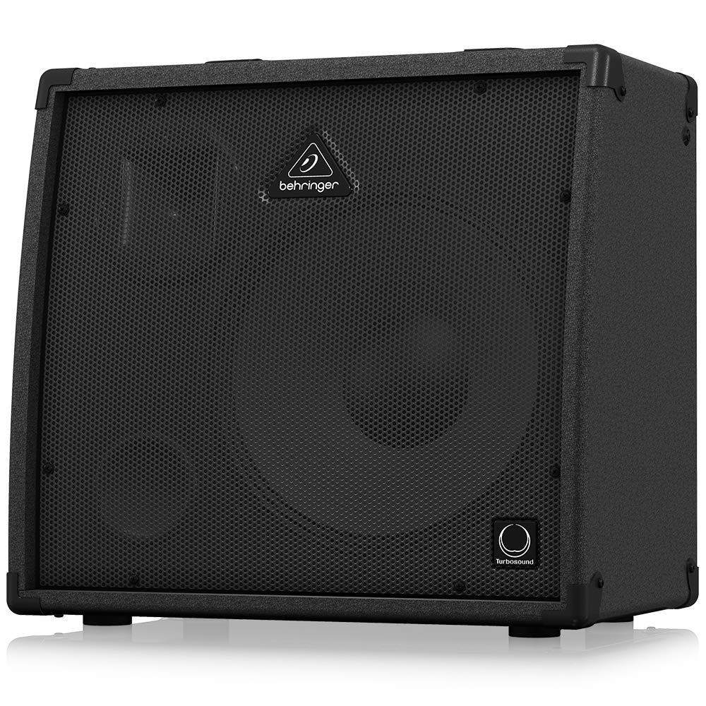 Behringer ULTRATONE KXD12 600 Watt 4-Kanal PA-System/Keyboard-Verstärker mit Original 12" Turbosound Lautsprecher, Klark Teknik Multi-FX Prozessor und FBQ Feedback Detection