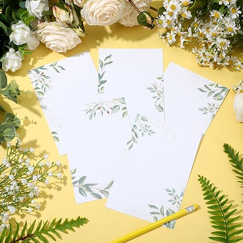 PerKoop 50 Pcs Blank Wedding Note Cards Decorative Notecards - View #13