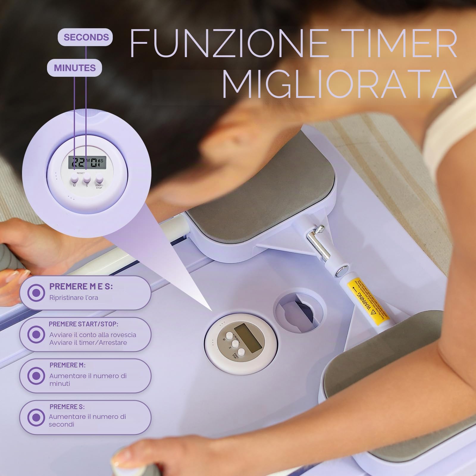 GDSHGS Aggiornato Pilates Reformer Macchina per la Casa Multifunzionale Tavola Addominale Rimbalzo Automatico Ab Roller Wheel Training Board Full Body Workout Equipment