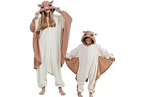 Unisex Flying Squirrel Costume: The Perfect Halloween Onesie Adventure