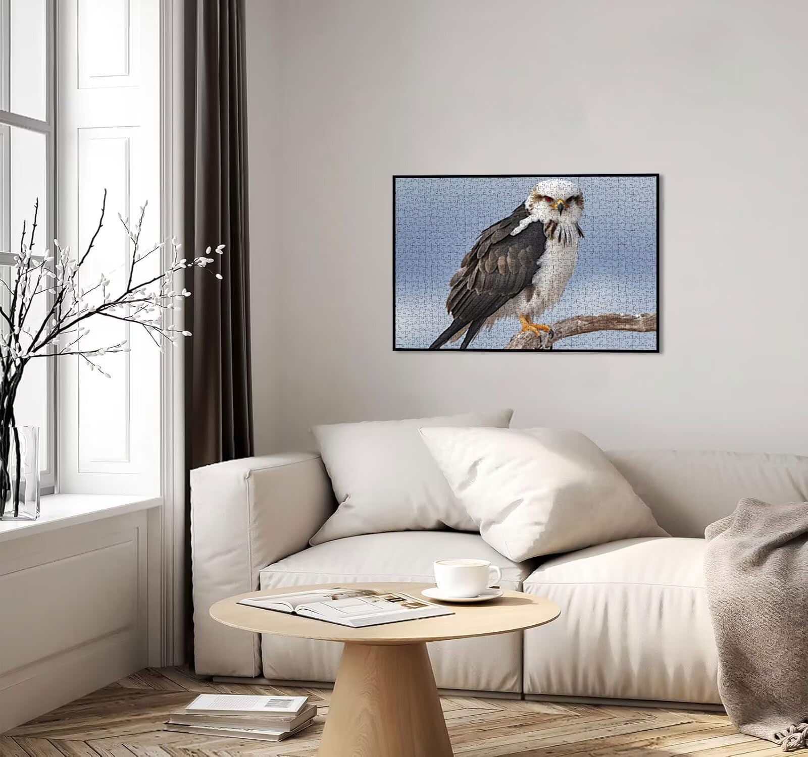 Puzzle 1000 sztuk dla dorosłych, puzzle artystyczne drzewo orzeł puzzle, rodzinne kreatywne hobby dla dorosłych, najwyższej jakości drewniana układanka, do gry edukacyjnej wyzwanie zabawki R4KH-946