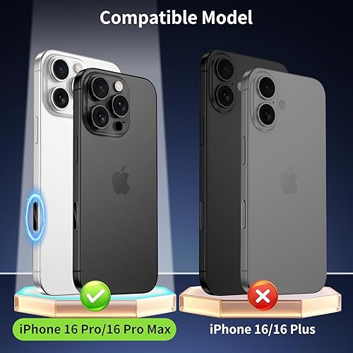 Miniatura 3 de Paquete de 4 protectores de botón de control de cámara para iPhone 16 Pro16 Pro Max17 estándar, cubierta de protección delgada antiarañazos para