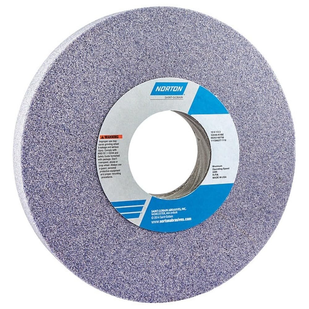 Grinding Wheel, T1, 10x1x3, AO, 46G, Med, Prpl