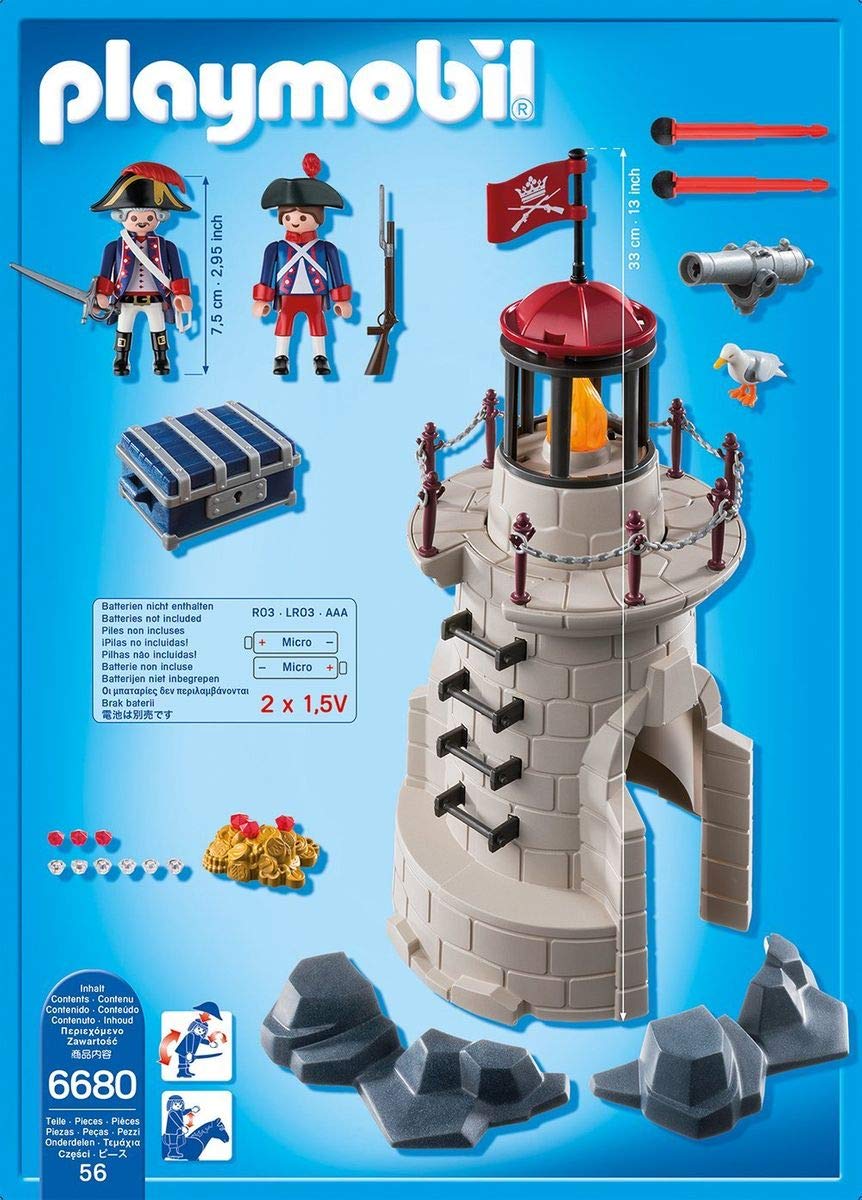 PLAYMOBIL - Faro con Soldados (66800)