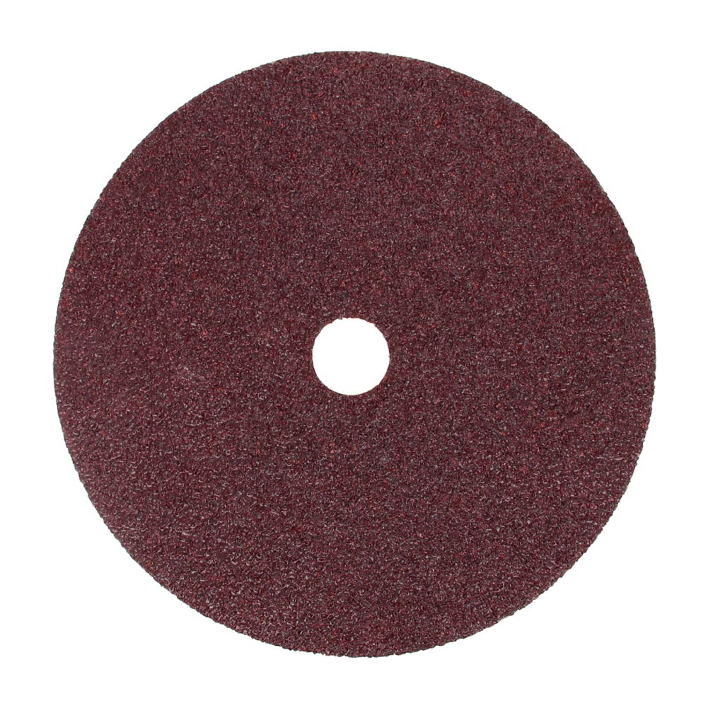 Hegebeck Aluminum Oxide Resin Fiber Sanding and Grinding Discs with 7/8Inch Center Hole 7inch 24 Grit 10PCS