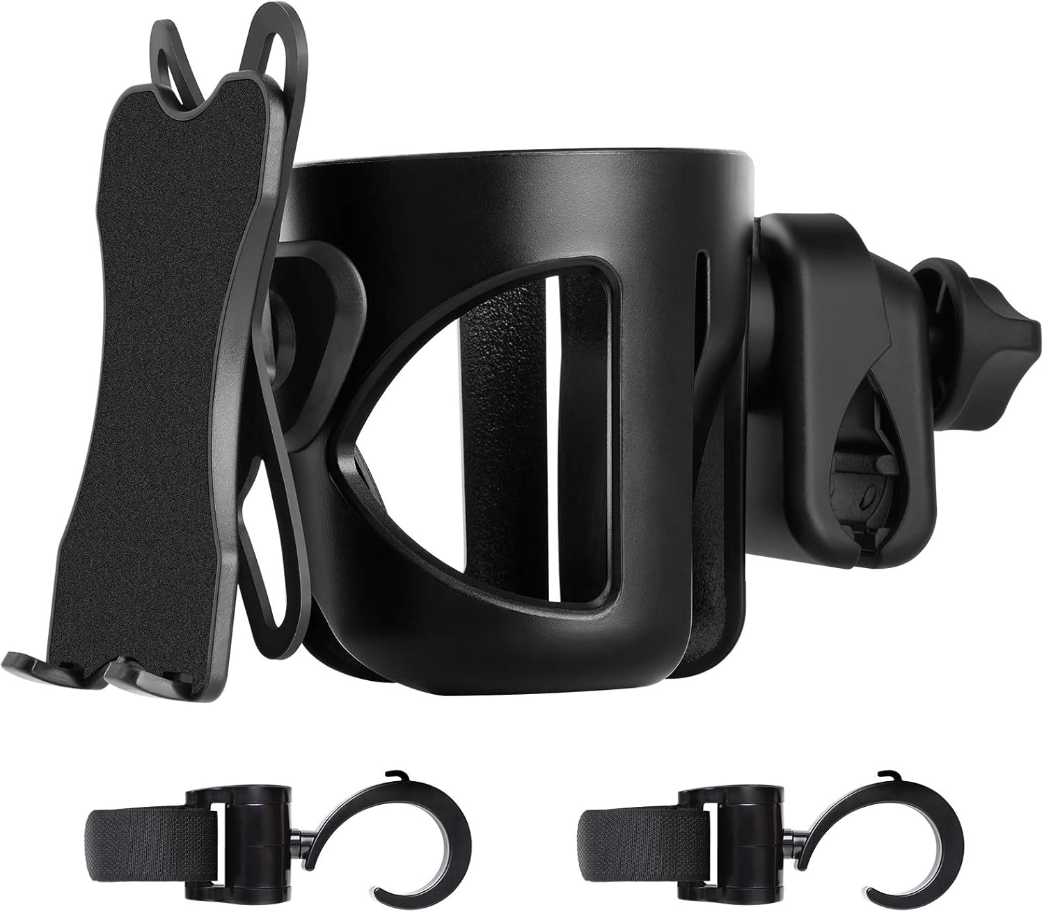 WD&CD Stroller Cup Holder with Phone Holder, Baby Pushchair Cup Holders