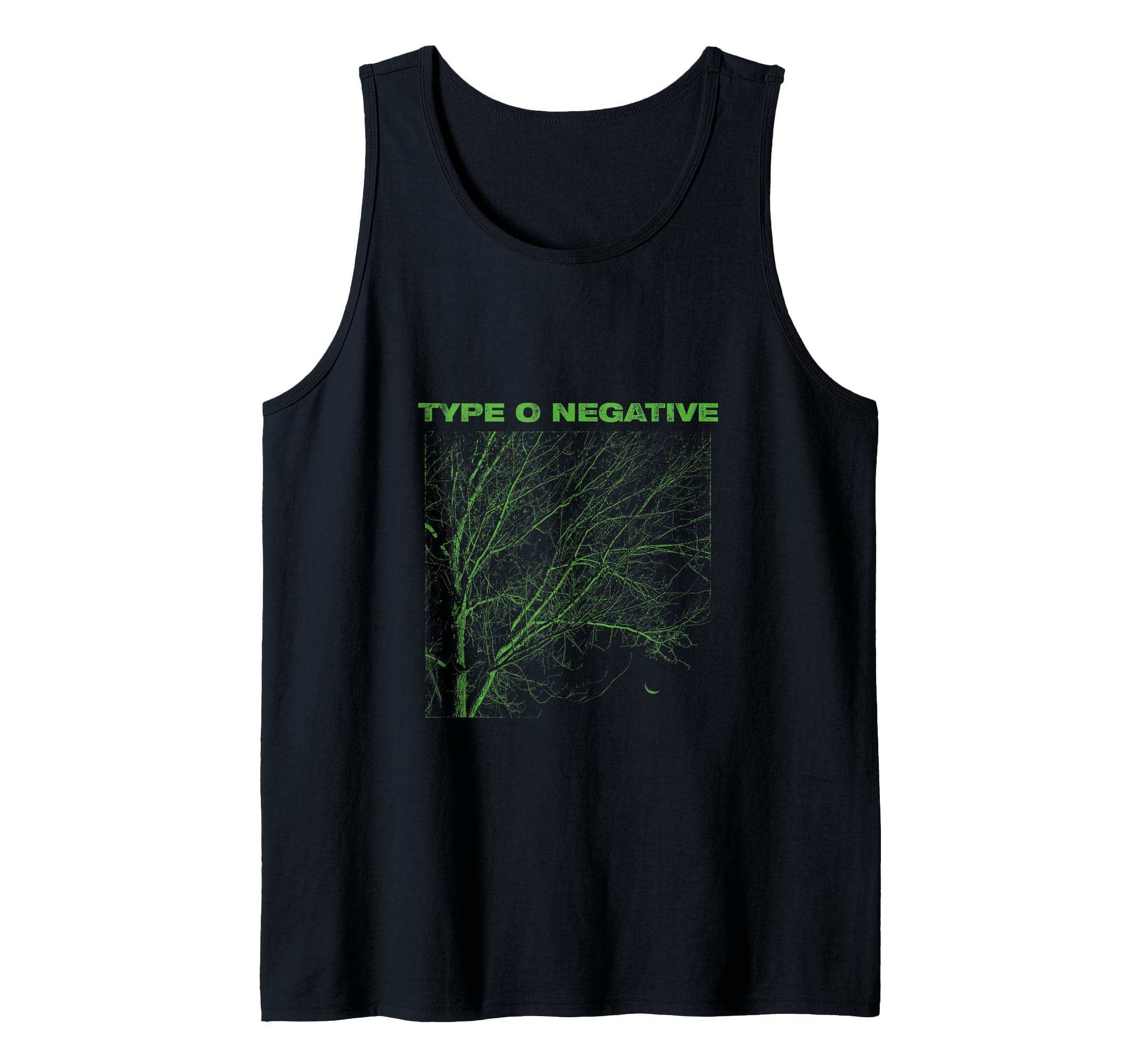 Tree Black Tank Top
