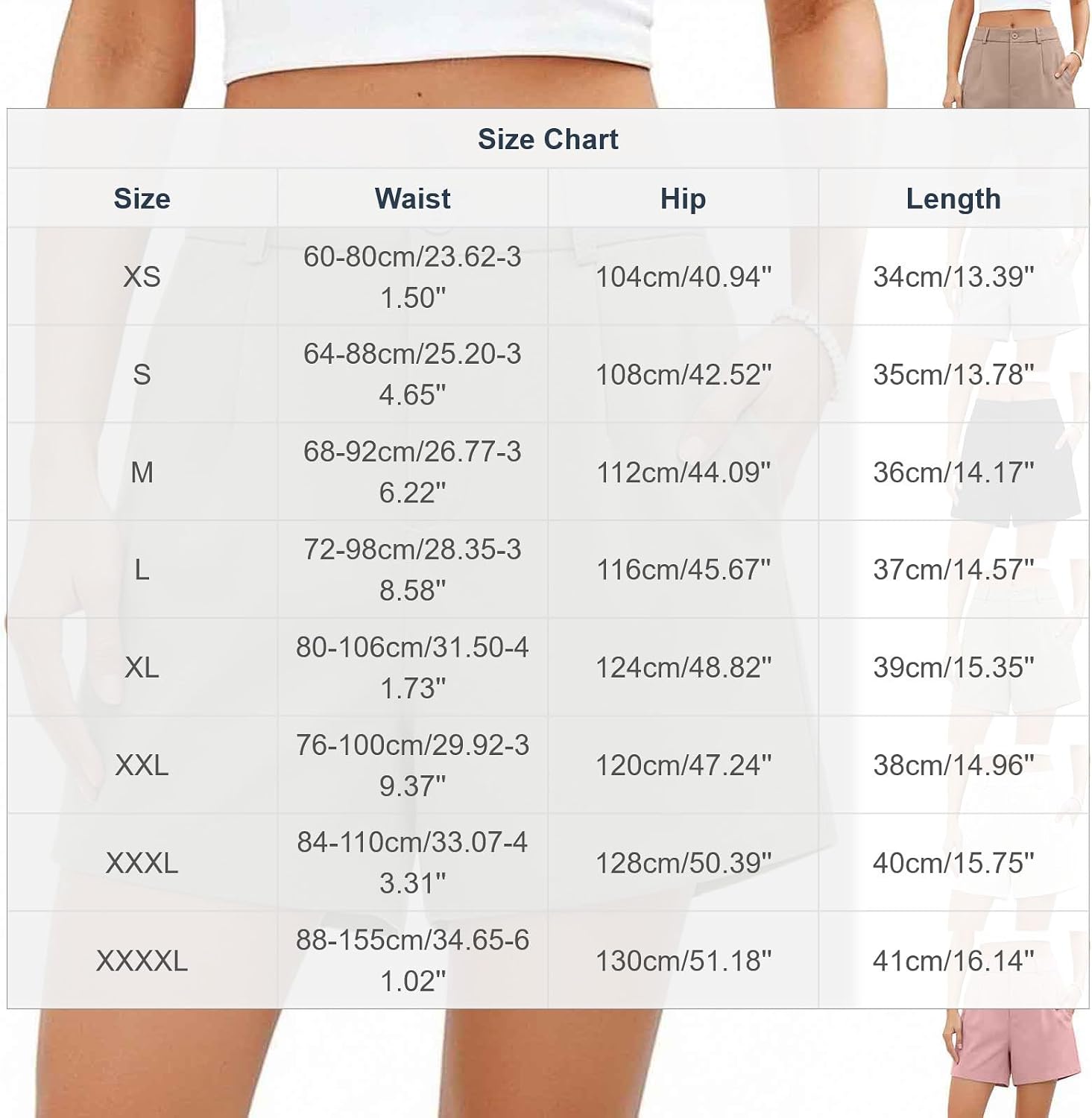 Womens Shorts Casual Summer High Waist Button Tailored Shorts Pleated Beach Vacation Clothes with Pockets