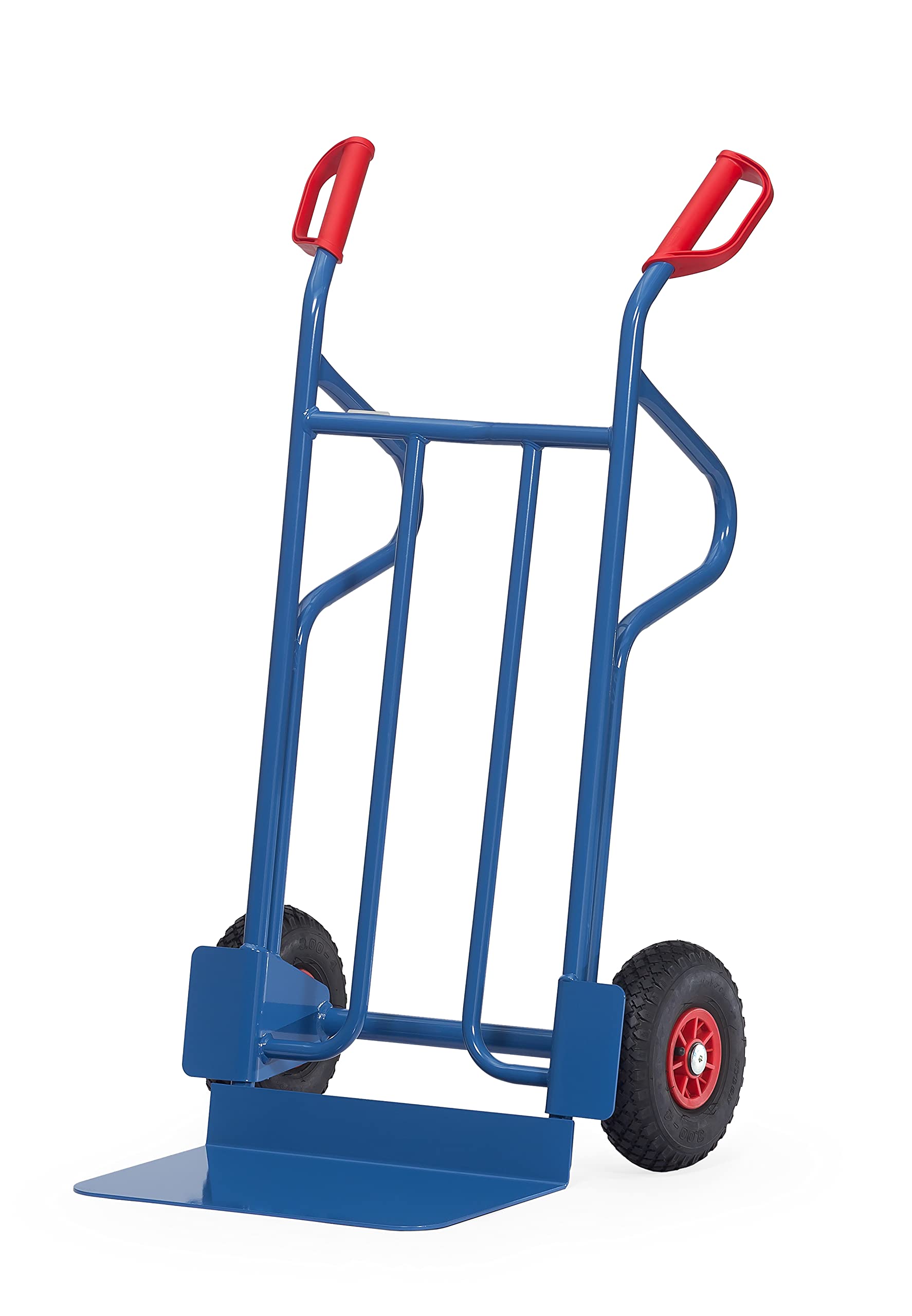 Fetra Traspaleta Manual, Carretilla de Acero 300 kg, Altura 1200 mm, Ancho Pala