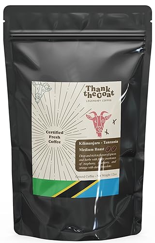 Miniatura 7 de Thank the Goat Made to Order Café molido recién tostado, tostado oscuro de Huila, Colombia, 12 oz.