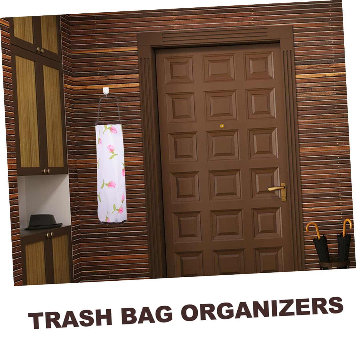 Cabilock 20piezas Soporte De Bolsas De Basura Colgante Organizador De Bolsas para Cocina Almacenamiento De Desechos Vertical Diseño Práctico para Hogar y Garaje