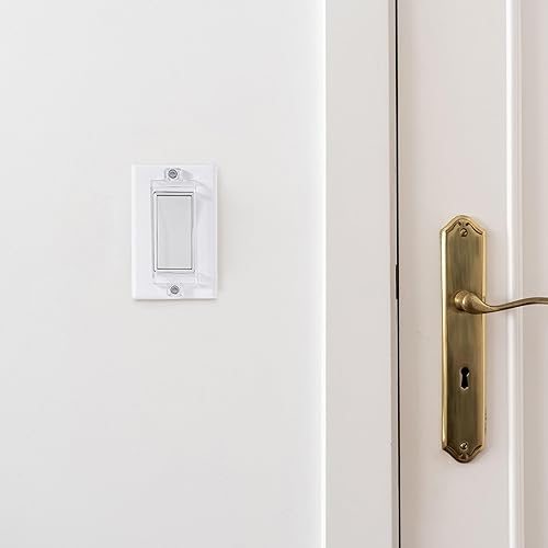 Miniatura 6 de Bates - Protector magnético para interruptor de luz, paquete de 2, transparente, cubierta de interruptor de luz, a prueba de niños, bloqueo de