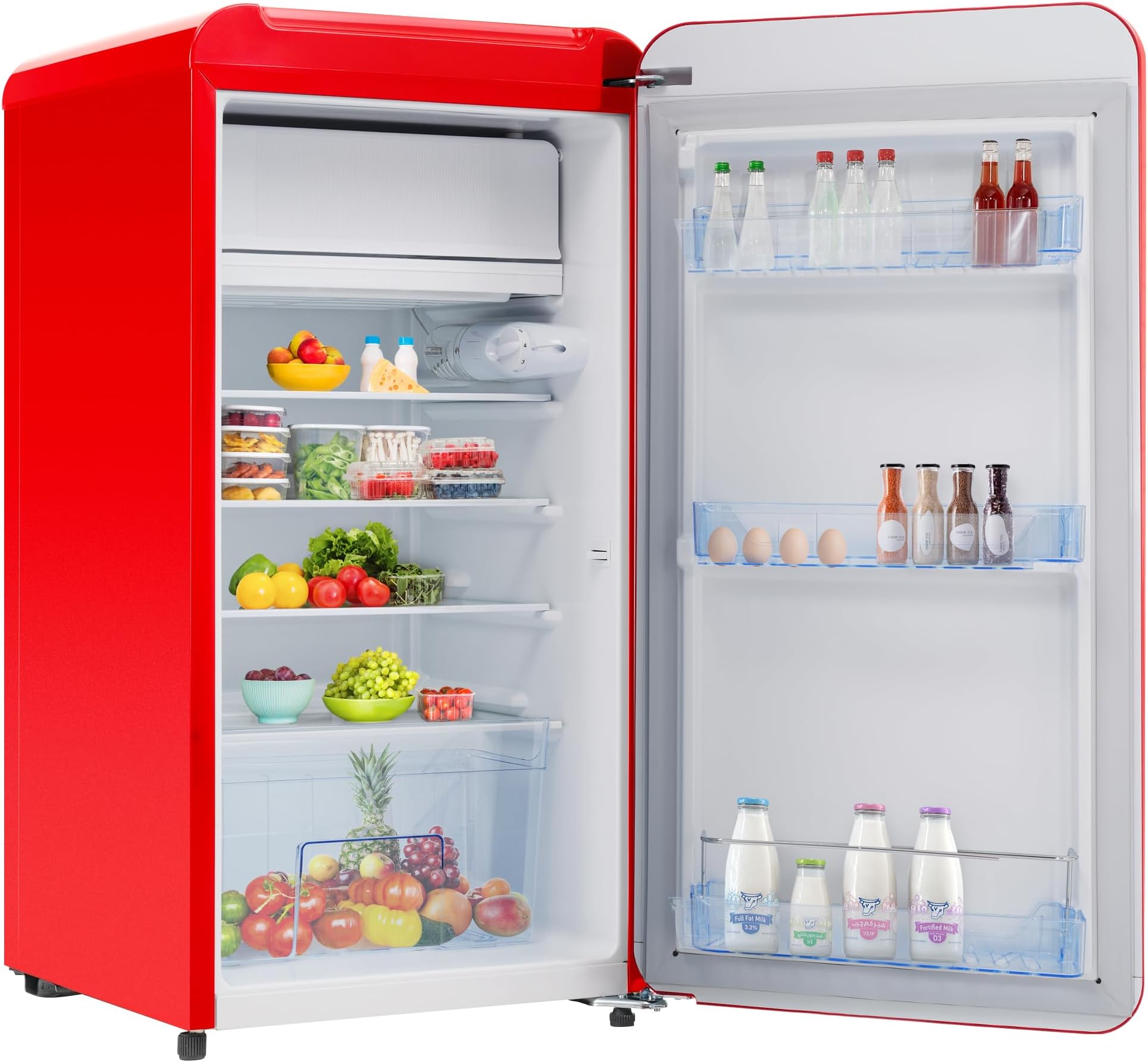 Merax Single Door Fridge Total Volume 91 Litre Mini Freezer 85kWh per