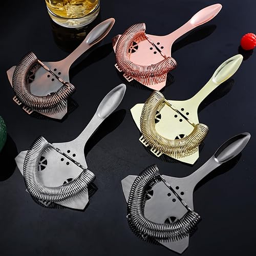 Miniatura 10 de Colador de cóctel, diseño de modelado Hawthorne Strainer-Rocket