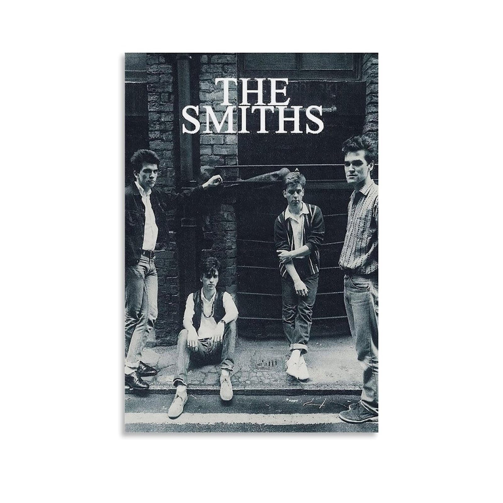 Generic Rock Band The Smiths Canvas Poster 12x18 inch (30x45cm) Unframed