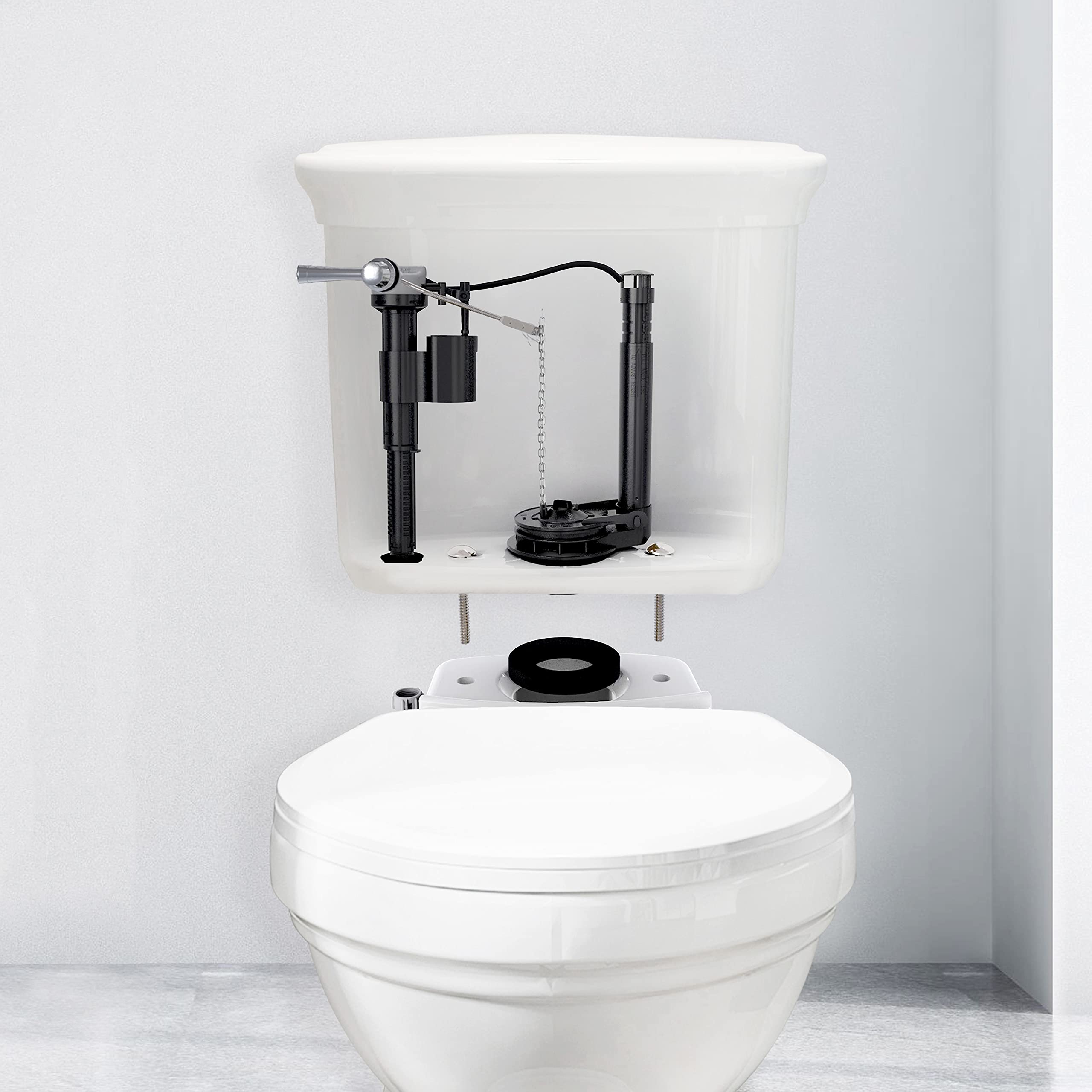 Amazon.co.jp: R&T A21026 3インチ トイレフラッパーバルブ 調節
