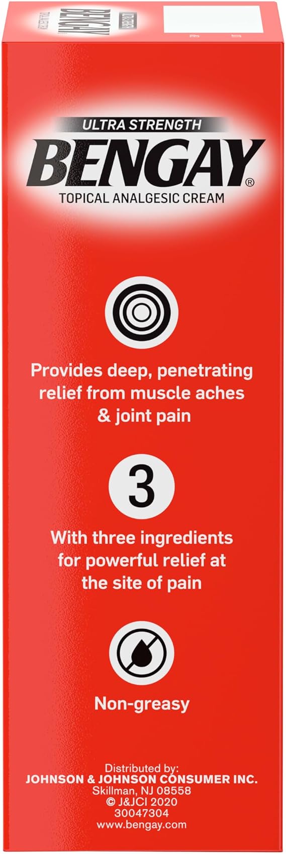 Bengay Ultra Strength Cream, Camphor Menthol & Methyl Salicylate, 2 oz