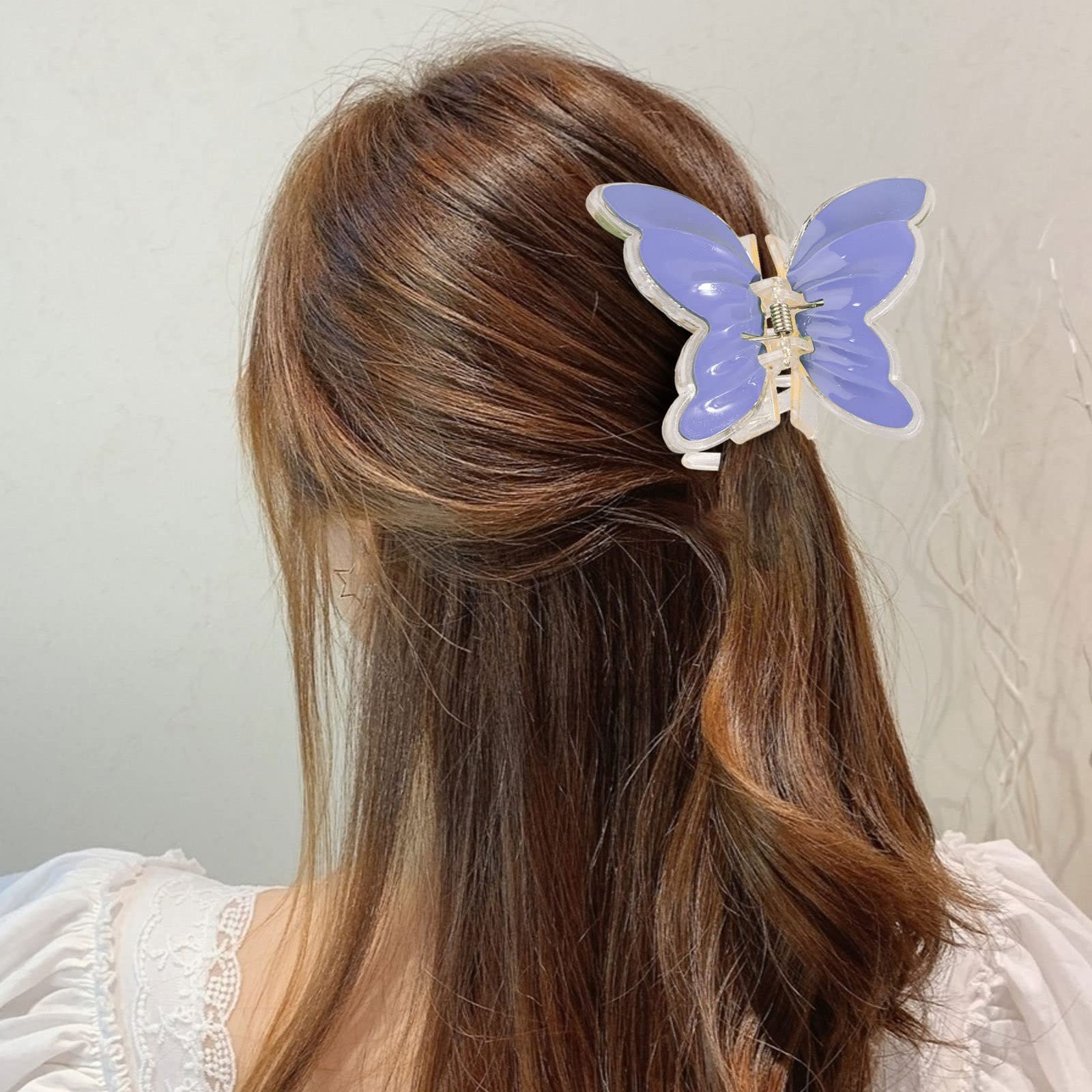 Fermagli Capelli A Farfalla - Confezione Da 6, In Pizzo Ricamato, Per Donne E Ragazze - Foto 7