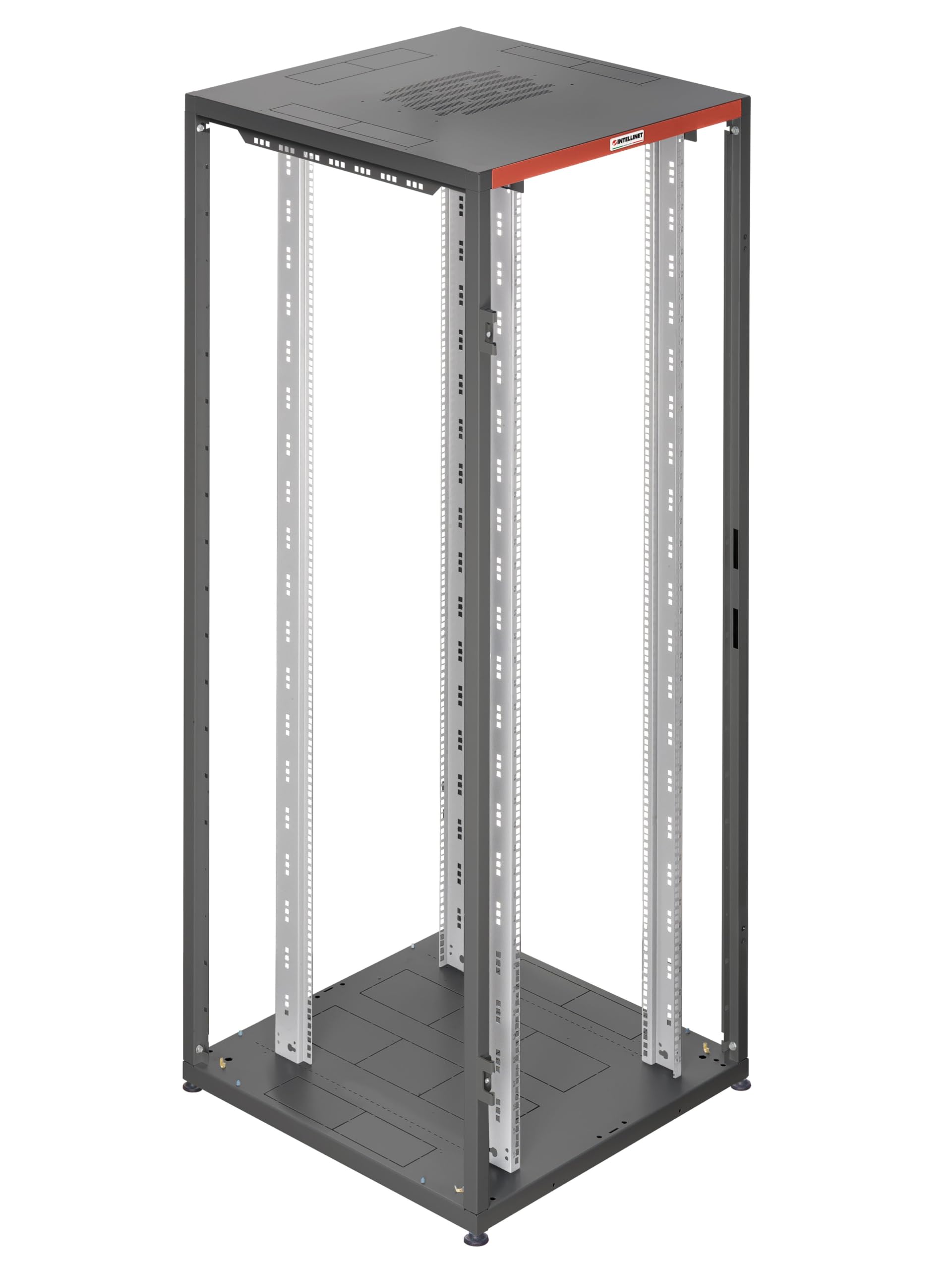 INTELLINET 161224 Armadio Server Rack NextGen 19" 800x1000 42U Nero Open Frame Nero