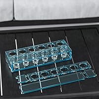 Vista 6 de Molde de silicona redondo de vidrio de tiro molde de fundición de resina epoxi molde de caja de almacenamiento de silicona molde portavelas moldes