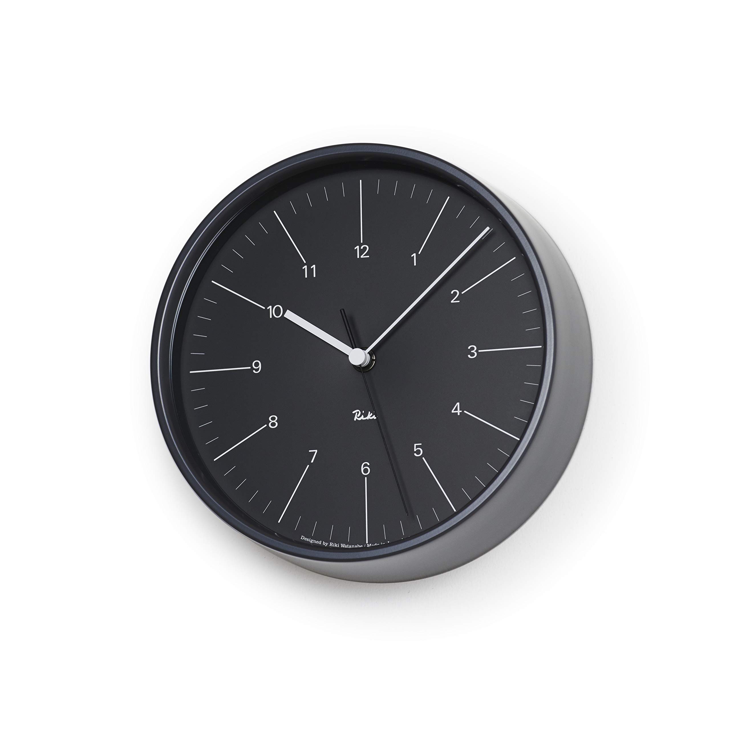 n*i様 レムノス リキ スチールクロック WR24-10 Lemnos 24R Amazon.co.jp: レムノス Lemnos 掛け時計 電波時計 RIKI STEEL CLOCK