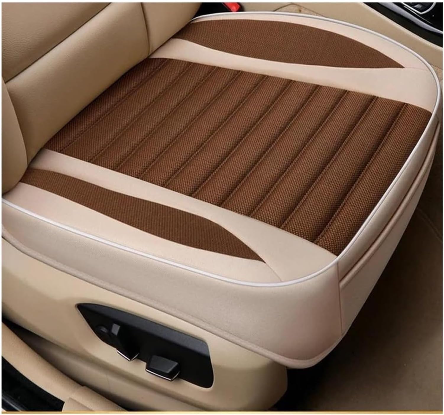 Seat Covers Tailored For BMW E30 E36 E39 E46 E60 E90 F10 F30 X3 X5 X6 F11 F15 F16 F20 F25 Car Seat Covers Interior Protection(1pcs Brown)