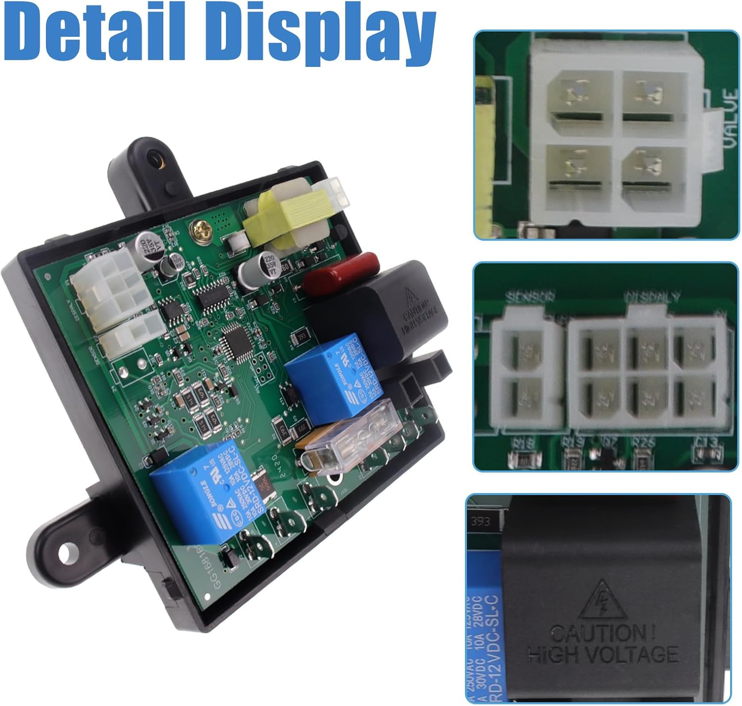 RV Fridge Circuit Board, 3316348.900 RV Fridge Refrigerator Circuit Control Power Module Board for Dometic DM2652 DM2662 DM2682 DM2872 DM2882 RM2652 RM2351 RM2451 RM2554 NDM1062 NDR1062 DMA4061