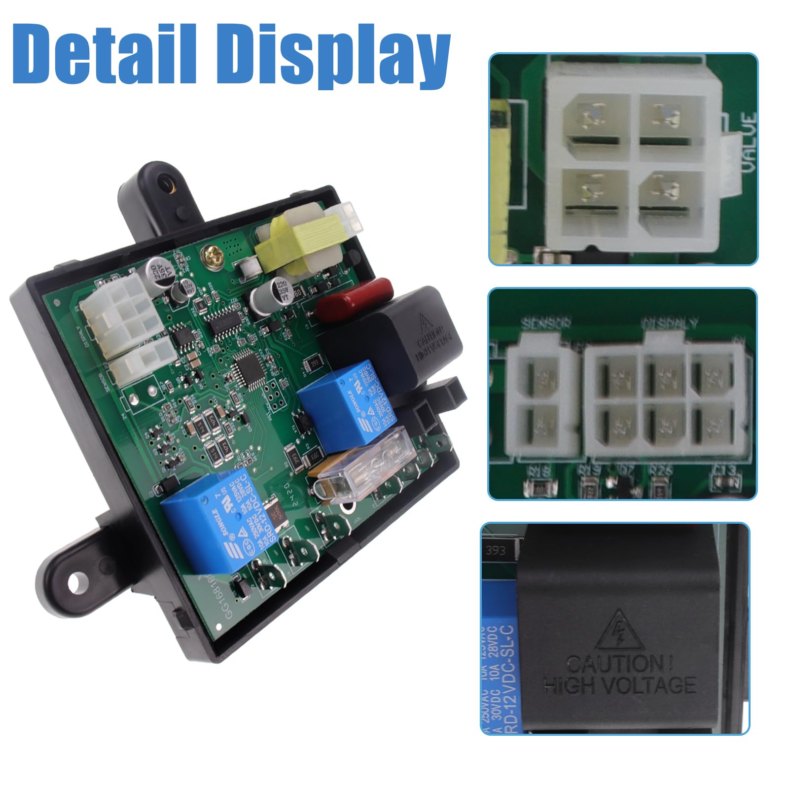 RV Fridge Circuit Board, 3316348.900 RV Fridge Refrigerator Circuit Control Power Module Board for Dometic DM2652 DM2662 DM2682 DM2872 DM2882 RM2652 RM2351 RM2451 RM2554 NDM1062 NDR1062 DMA4061