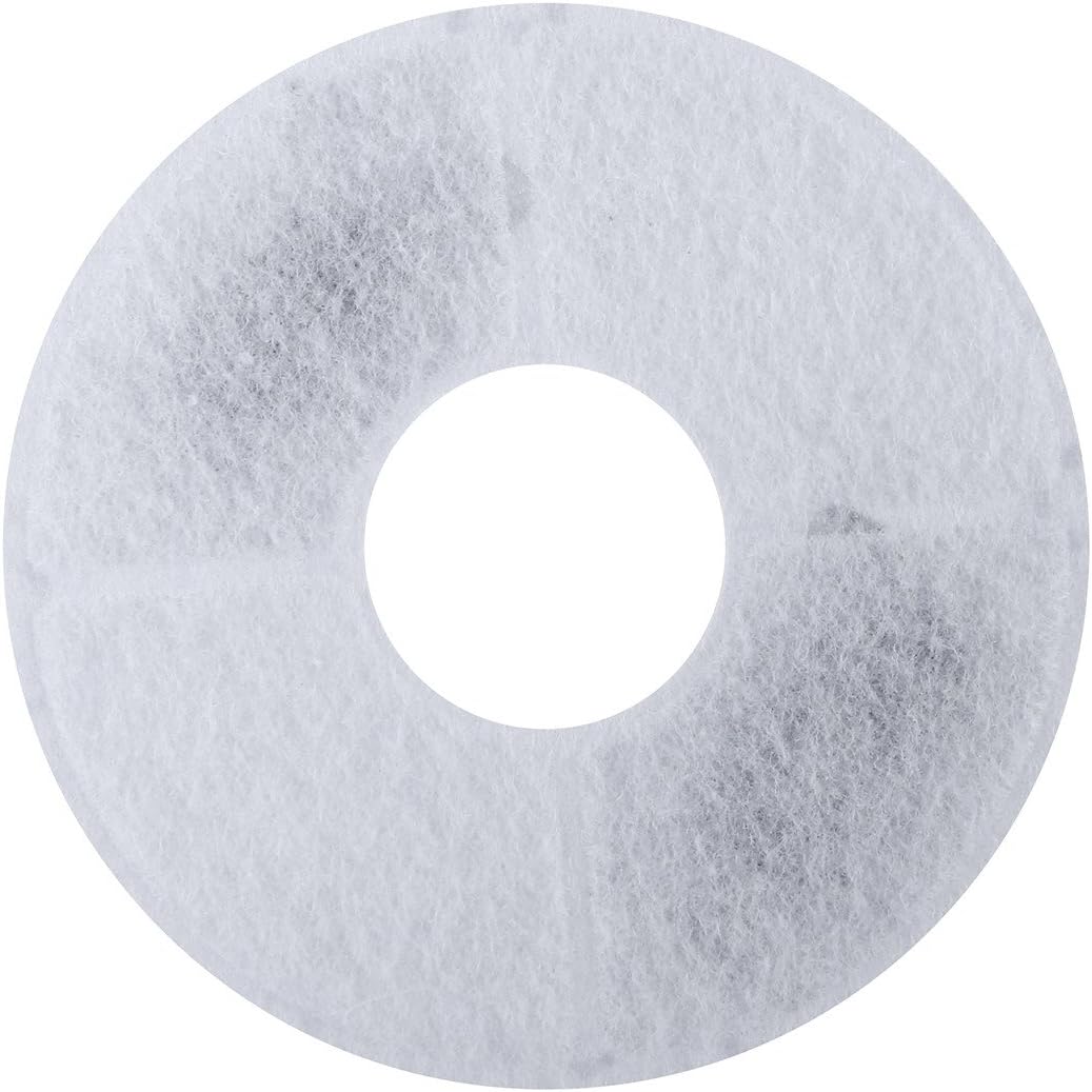 isYoung 8 Pack Replacement Round Filter - Compatible with isYoung Cat Fountain 1.6 L and Others (8 PACK)