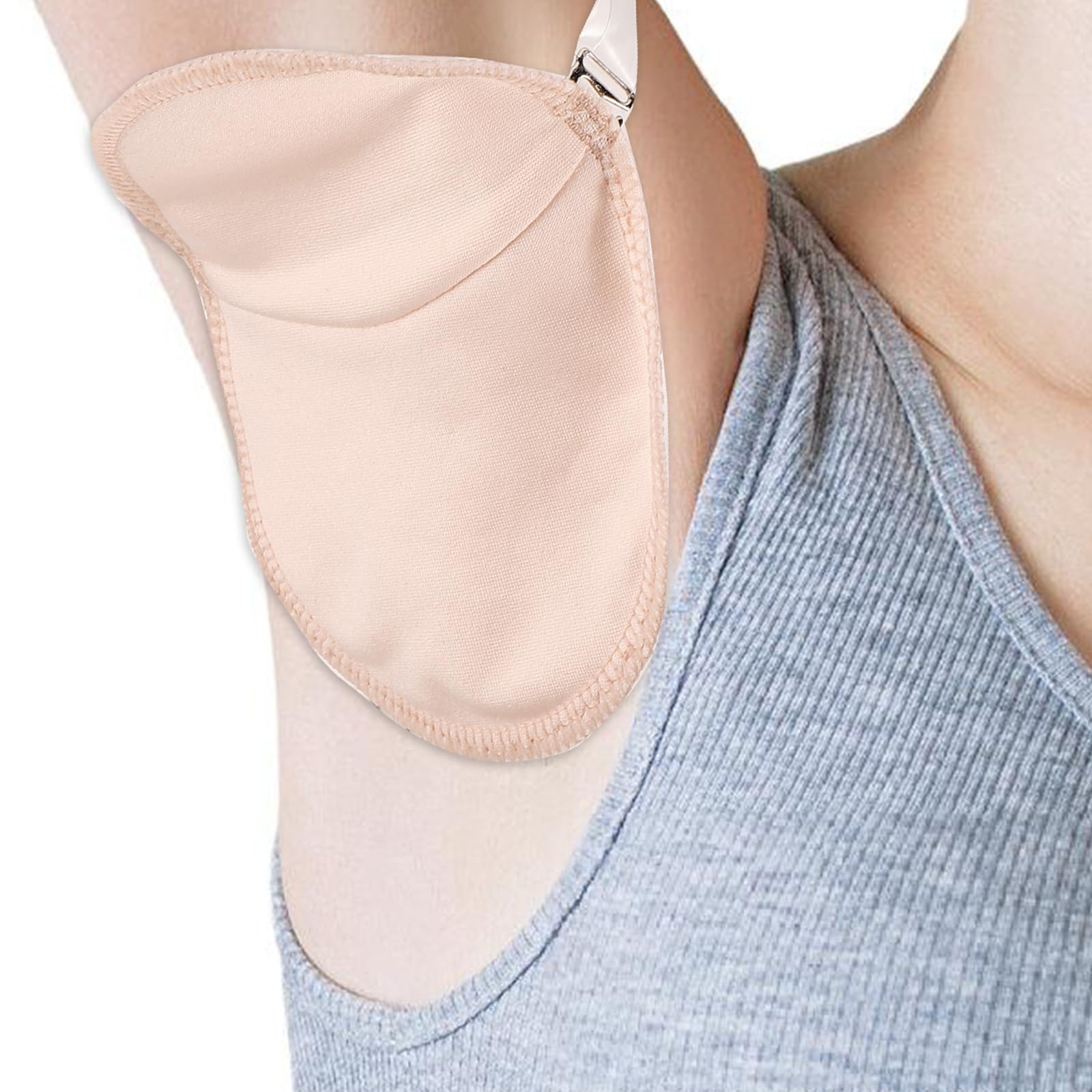 Baluue Underarm Sweat Pads for Women & Men, 3 works Reusable Washable Quick-Drying Invisible Armpit Shields - Image 2