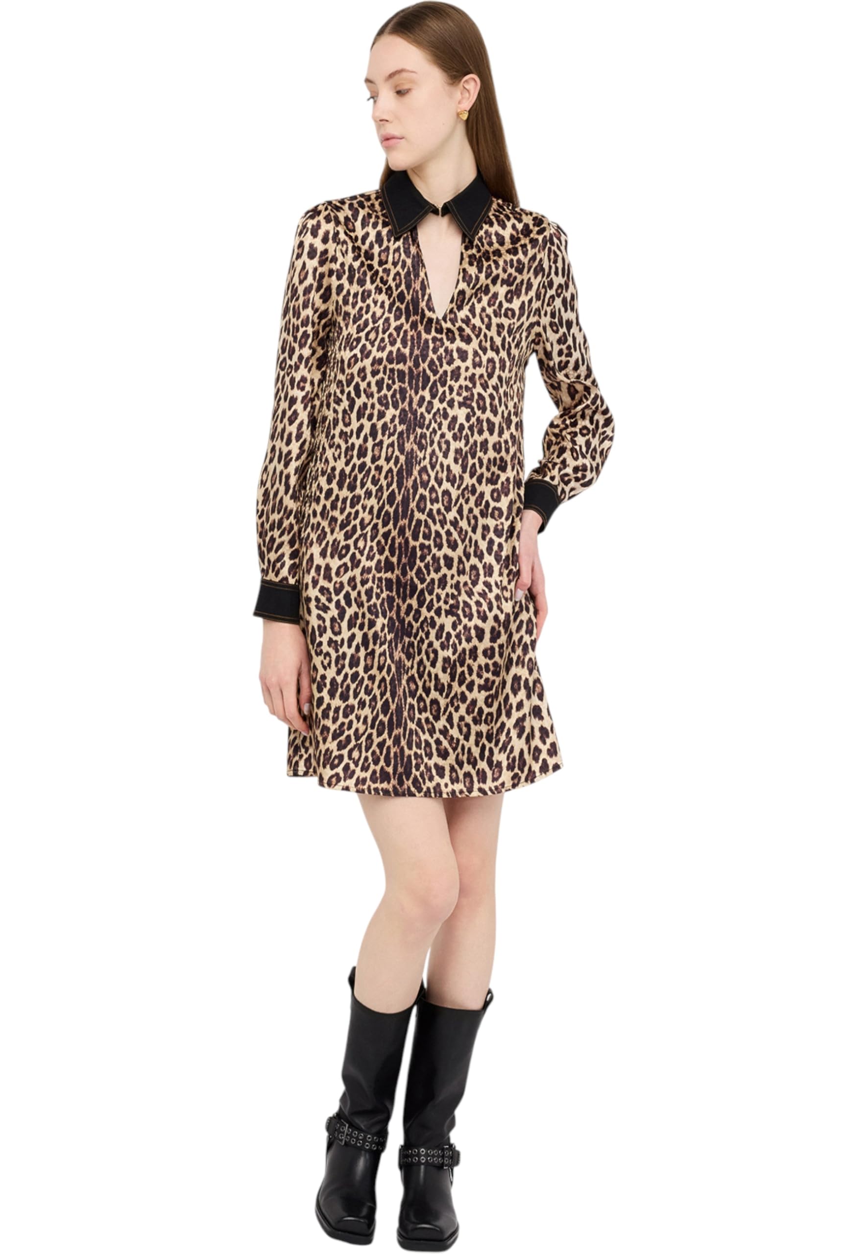 Liu Jo Donna Vestito Corto Poliestere UF5209T082A