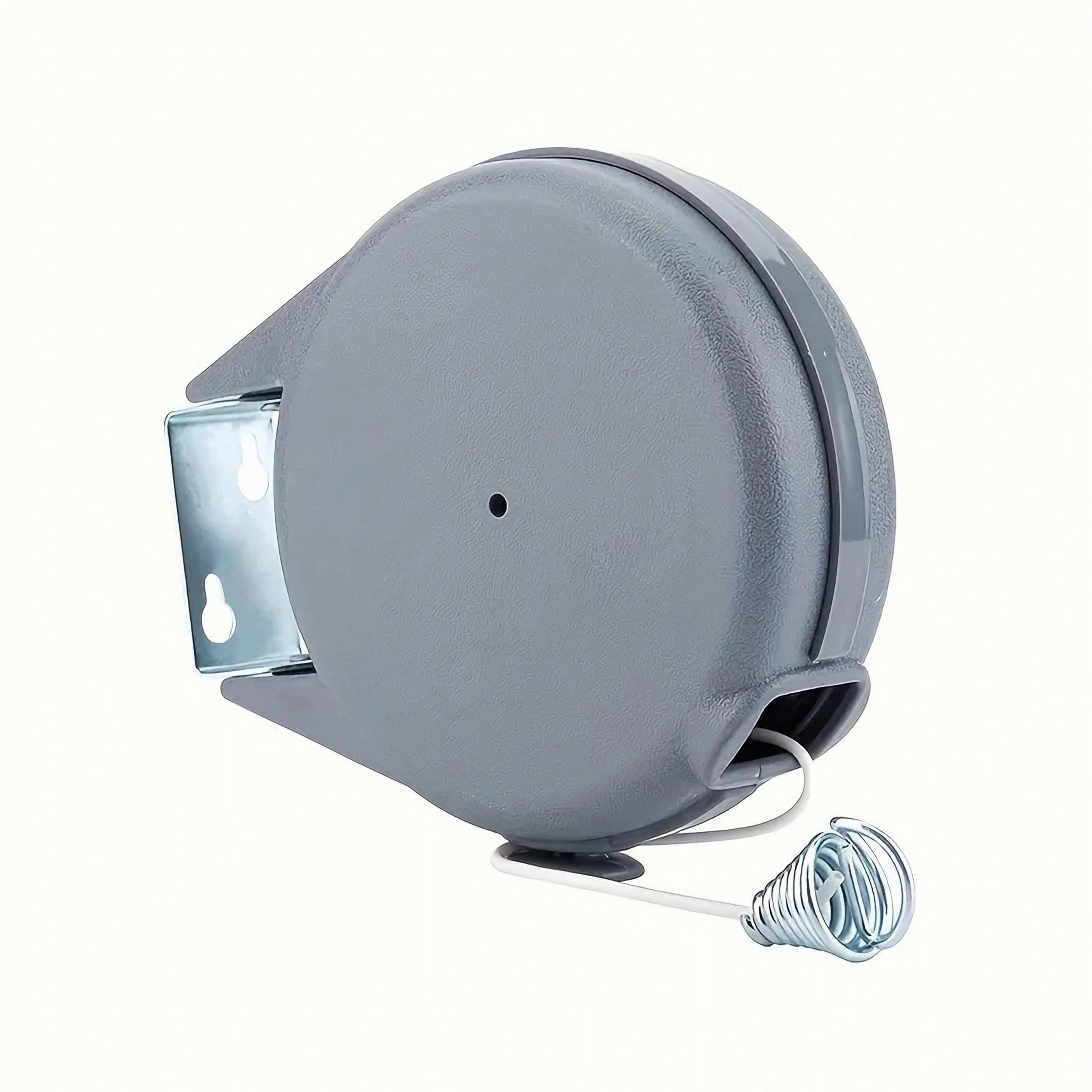 Portable Heavy Duty Indoor and Outdoor Washing Line - 40 Feet PVC Retracting Clothes Line with Wall Mount Hang