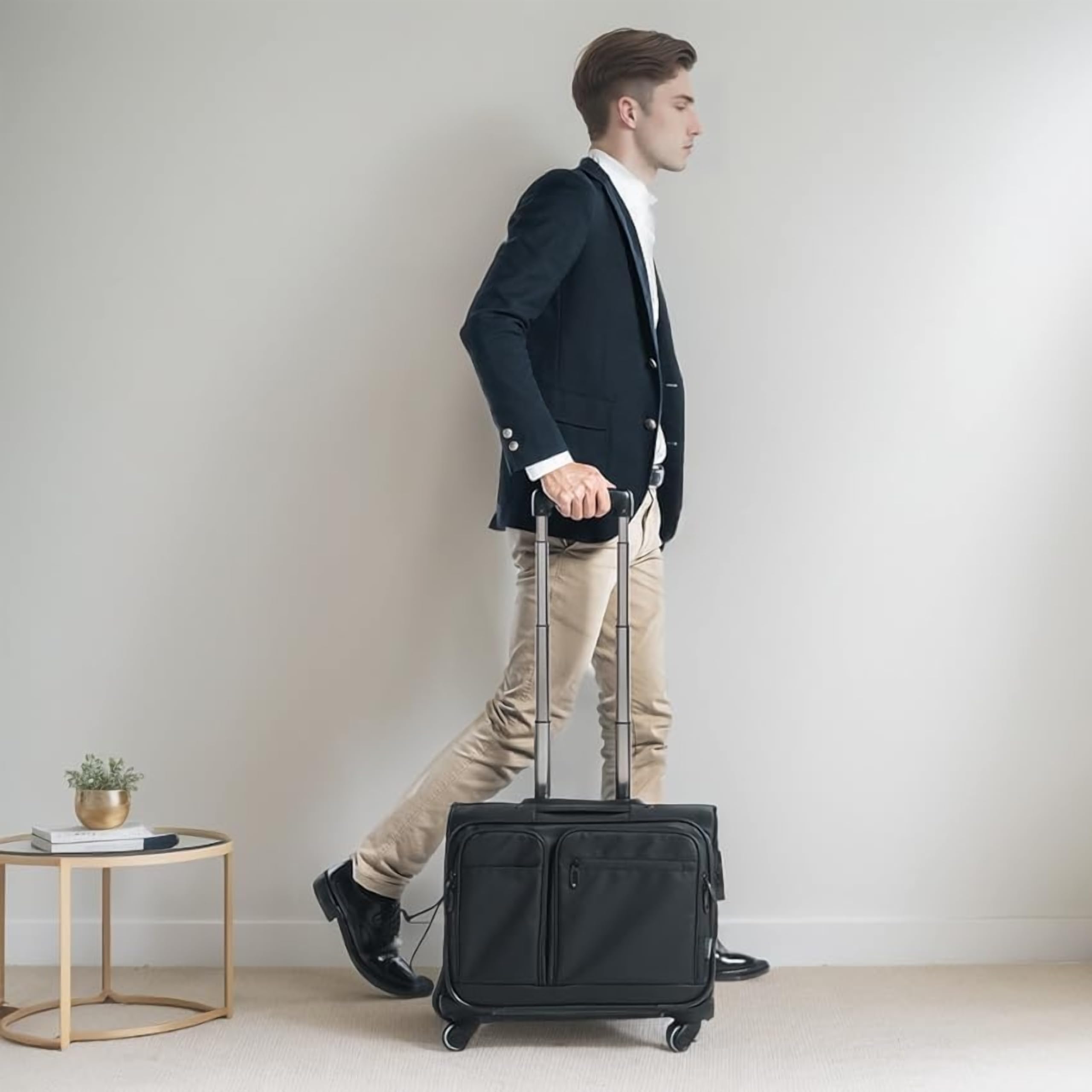 Amazon.co.jp: SANWA ローリングノートパソコンバッグ ロック付き 22L