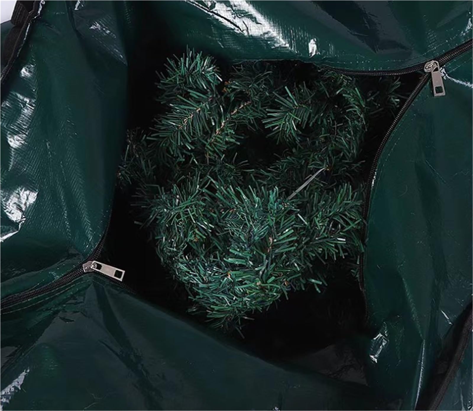 Christbaumsack Weihnachtsbaum-Aufbewahrungstasche for Den Verpackungstransport Und Die Multifunktionale Aufbewahrung Aufbewahrung(Rood,120x50x38cm)