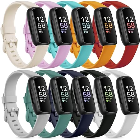 Compatible With Fitbit Inspire 3 Metal Bands, Stainless Steel Wristband