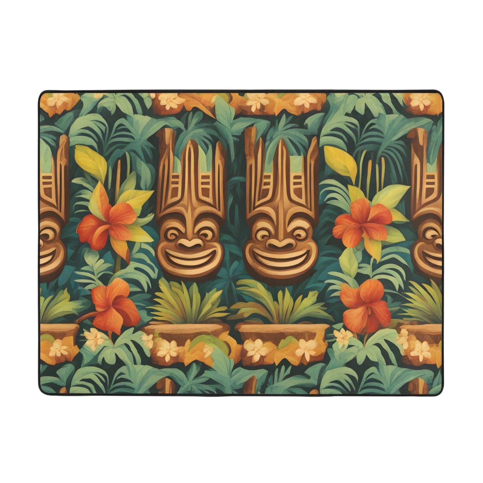 Tapis antidérapant de qualité Aloha Tiki aux finitions durables